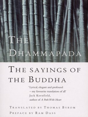 cover image of The Dhammapada